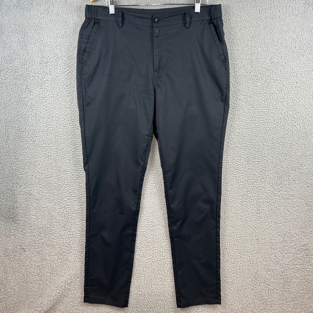 Jack Archer Jetsetter Pants Mens‎ 36x34 Blue Polyester Technical Travel Trousers